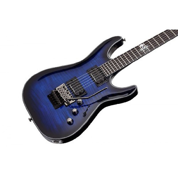 Schecter blackjack sls c-1 fr blue guitar